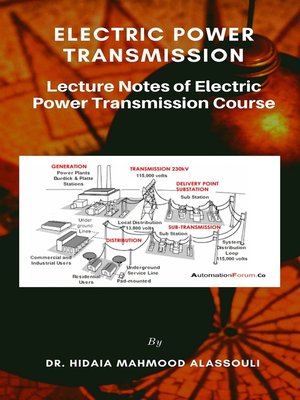 cover image of Electric Power Transmission